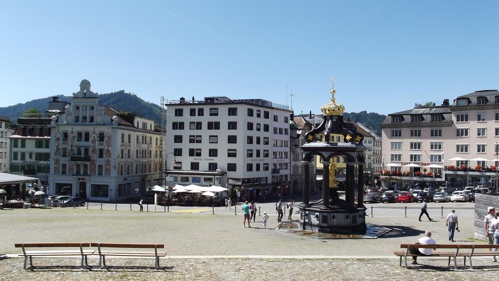 Hotel Sonne Einsiedeln Eksteriør billede