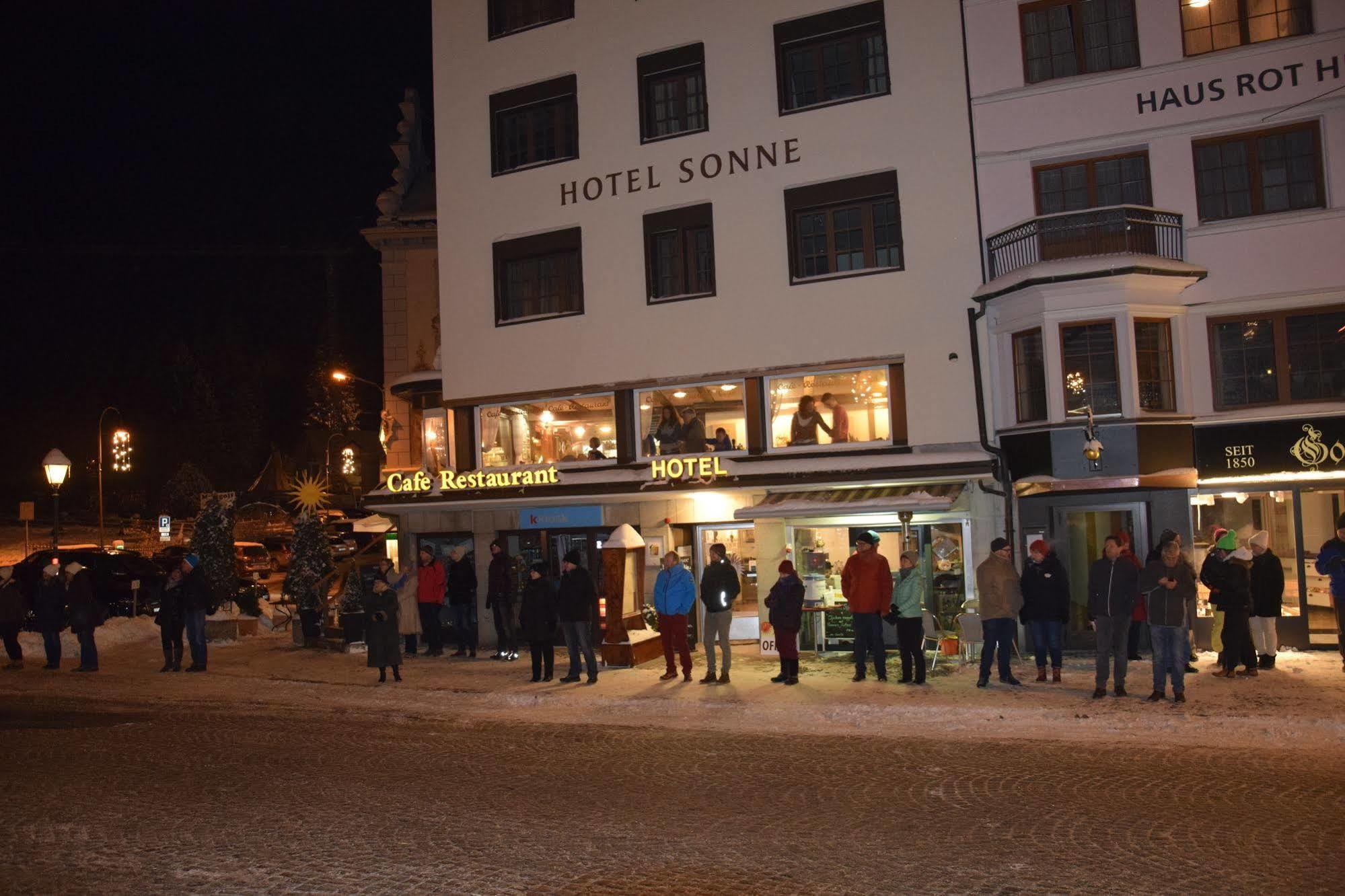 Hotel Sonne Einsiedeln Eksteriør billede