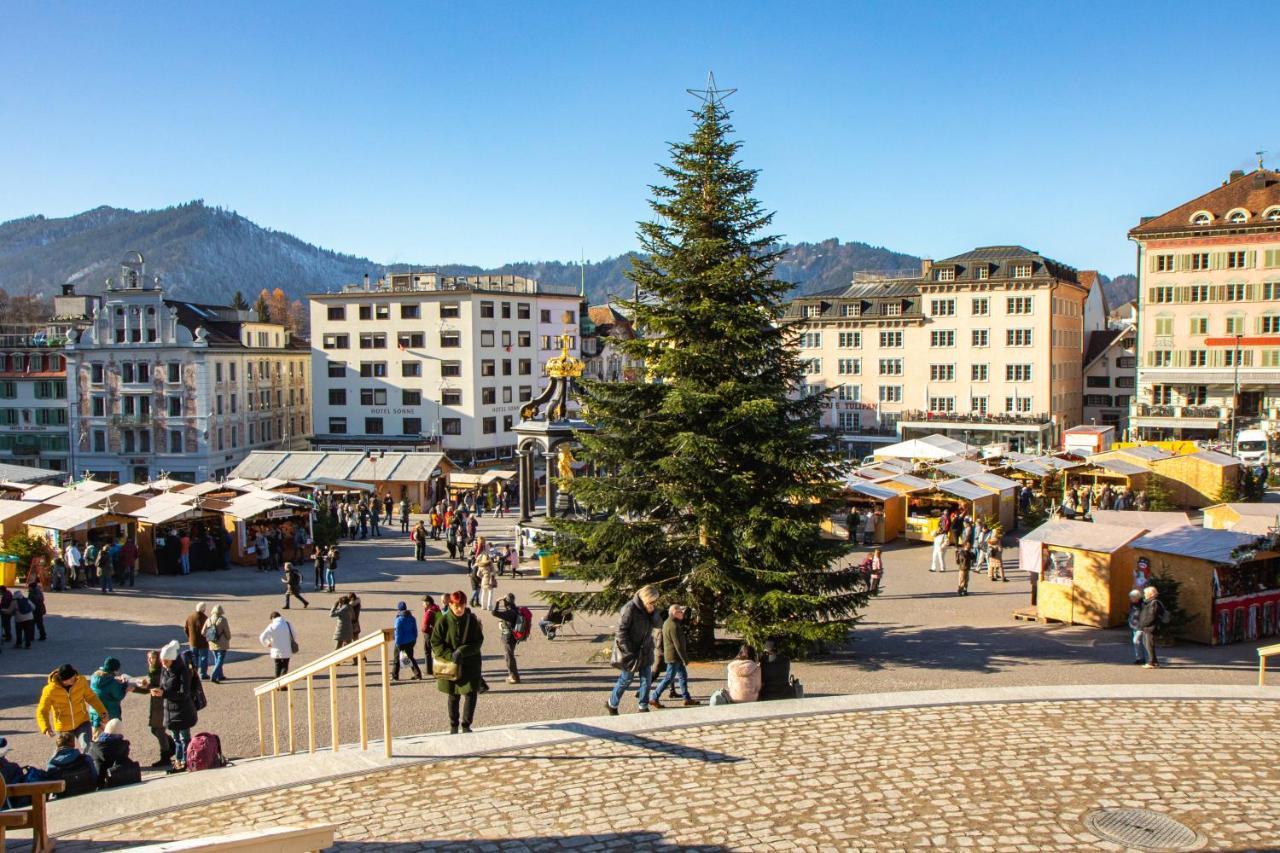 Hotel Sonne Einsiedeln Eksteriør billede
